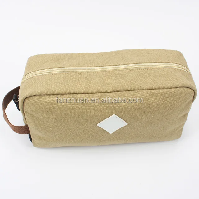 mens toiletry bag canvas