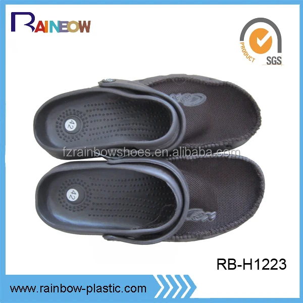 new simple mesh upper surgical clogs for men