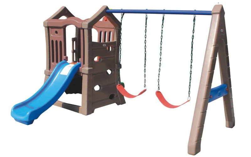 slide swing combined climbing garden swing for children