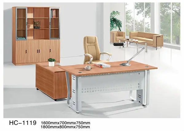 1.8M modern furniture executive desk with computer keyboards HC-1108