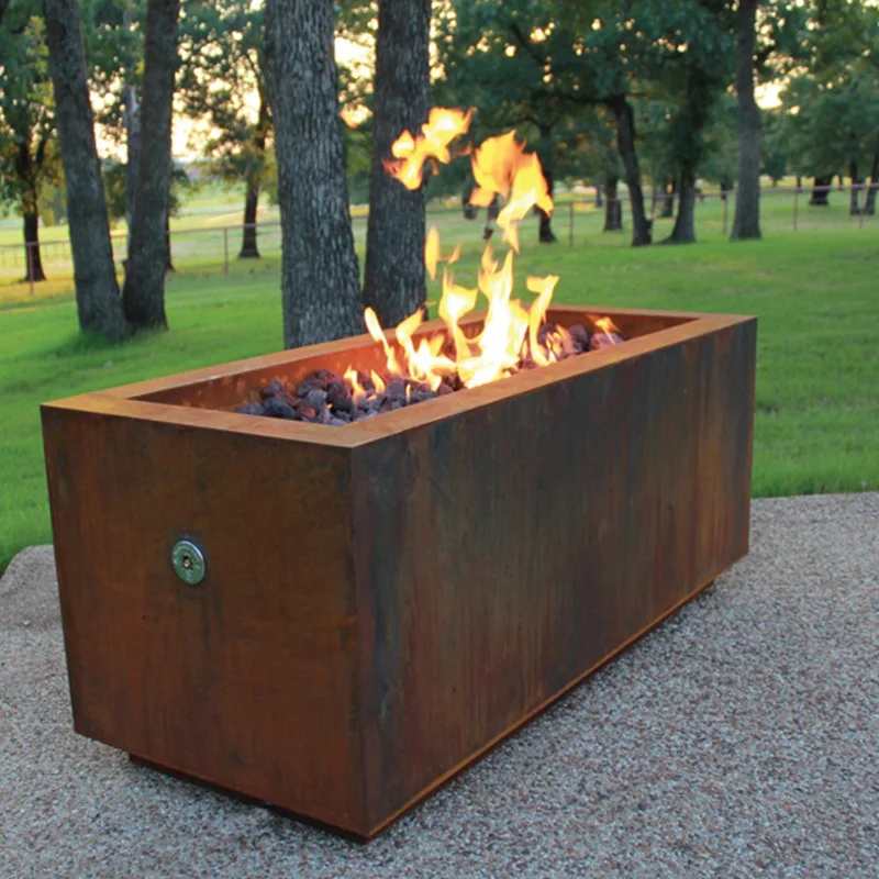 Large Vintage Corten Steel Outdoor Fire Pit Buy Fire Pit,Outdoor Fire