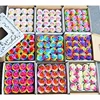 Factory outlet Multicolor Rose Artificial Flower Household decoration Gift box Festival Wreath Bridal Soap flower