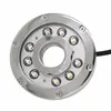 316L Stainless Steel DC24V 27W Color Changing Outdoor LED Water Jet Fountain Light