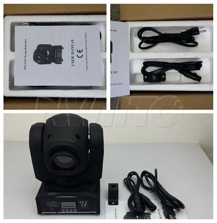 Stage Factory Manual Focus Mini 10w Gobo Light Led Spot Moving Head