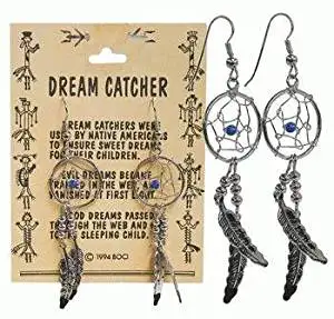 Earrings Dreamcatcher Find Deals On Dreamcatcher Earrings With Legend 1 Pair Bead Color Varies
