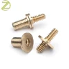 NC Turning Brass Cabinet Door Knob Wood Knob Accept Custom And OEM