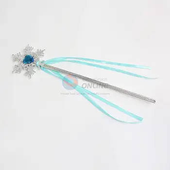 Lovely Girl Crown Shape Fairy Baby Wands For Children Party Decoration