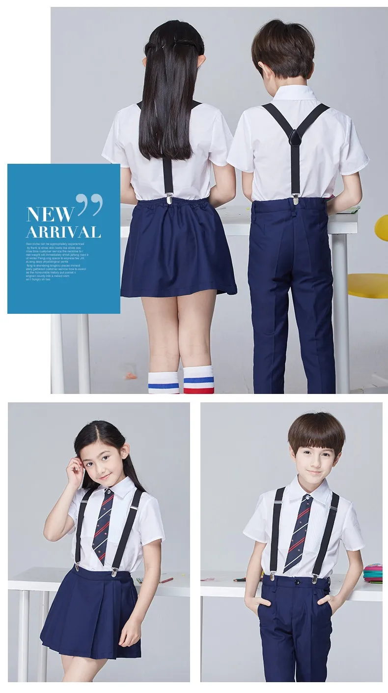 Guangzhou Manufacturer Custom Primary School Uniform Designs Bulk