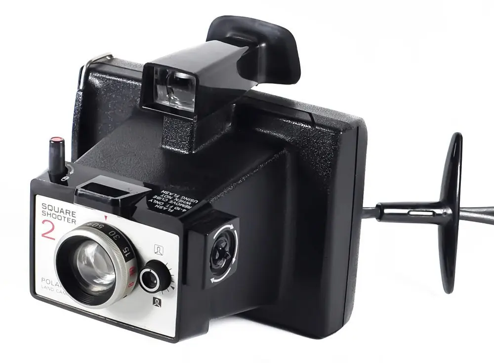 Nice Vintage Polaroid Square Shooter 2 Land Camera Instant Film Camera