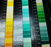 customized rayon Embroidery thread color chart/shade card similar Madeira style