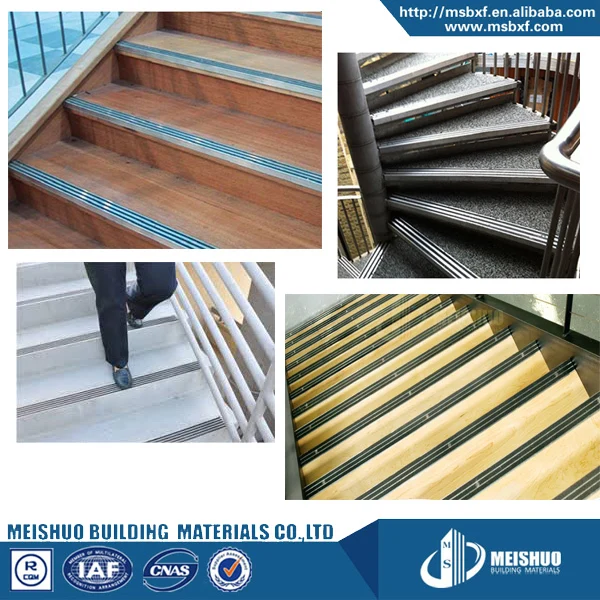 Anti Slip Carborundum Strips Insert Concrete Floor Staircase Treads ...