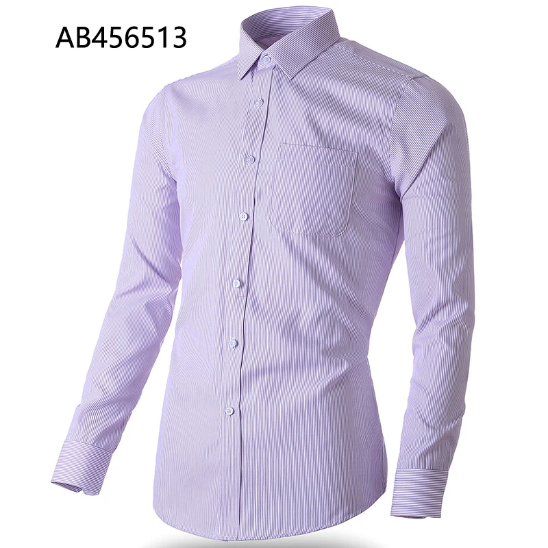 camisas moradas hombre