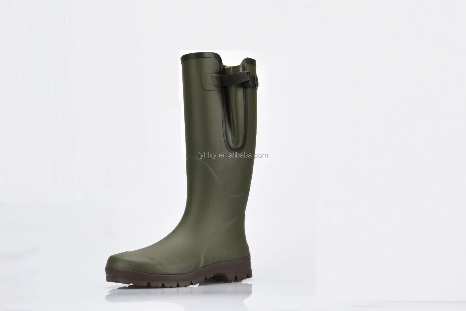 knee high rain boots