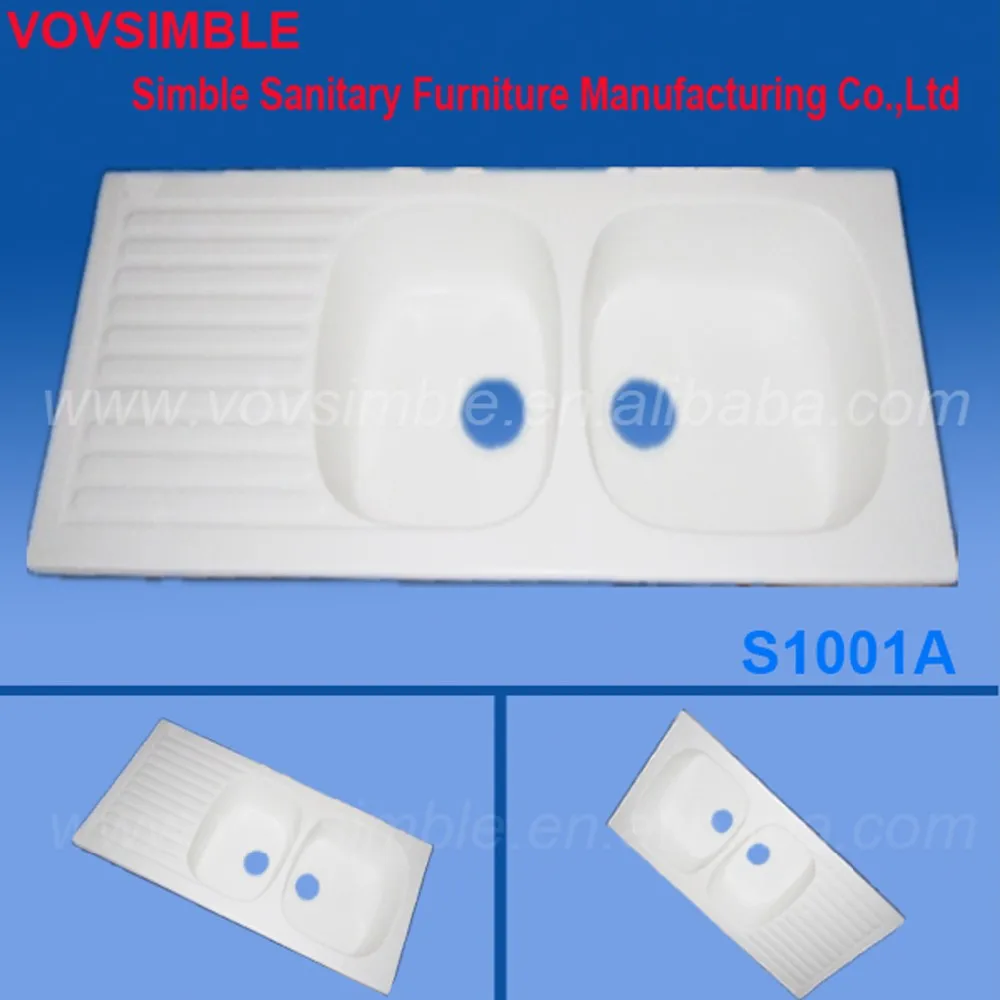 Glossy Matt Finish Undermount Drainboard Stone White Kitchen Sink Buy