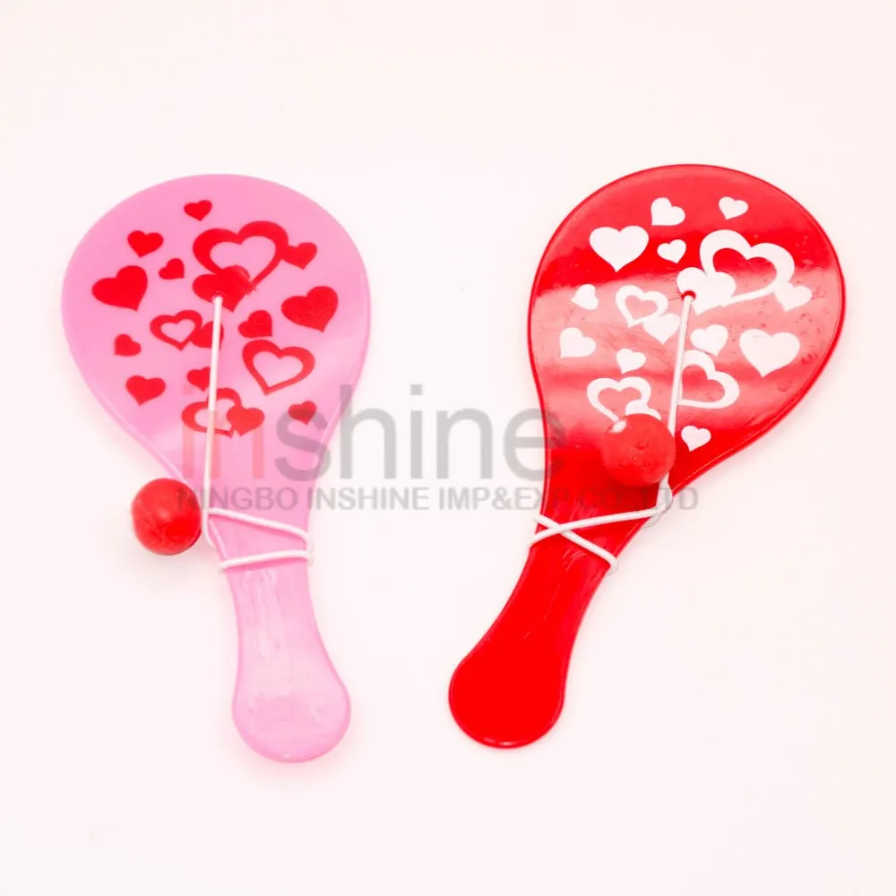 バレンタインプラスチックパドルボールゲームおもちゃ カスタムプリントプロモーションパドルボール Buy 小さなボールプラスチックのおもちゃ パドルボール バレンタインのおもちゃ Product On Alibaba Com