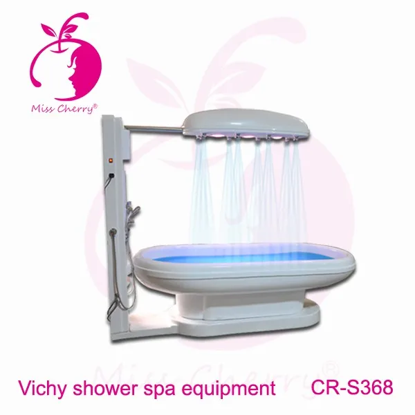 Spa Equipment Vichy Shower Water Shower Massage Bed With Led Light 