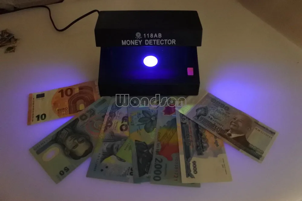 Dinheiro Nota bancária guiché UV Mg Infravermelho Dd Detector De Nota Falsa 