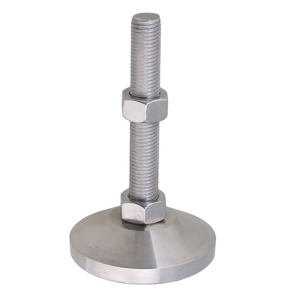 uxcell M8 Stainless Steel Industrial Square Locking Washer Silver Tone 3pcs
