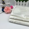 Factory price high quality cheap shiny white satin material
