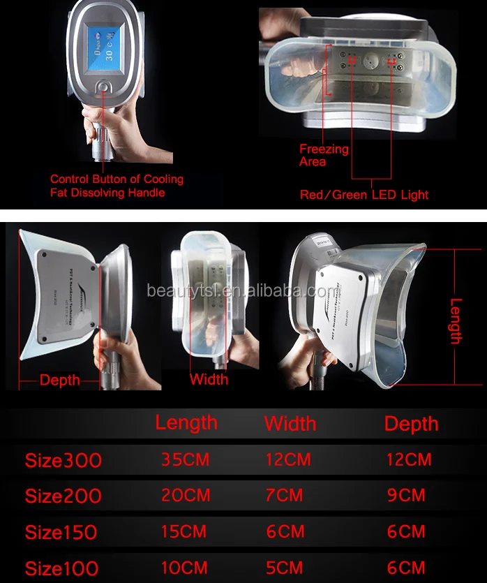 Hot Sale factory price ETG50-4S freeze fat cool body sculpting fat freezing cryolipolysis machine for salon clinic home use