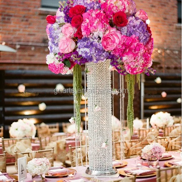 120cm Tall Decorative Wedding Flower Pillar For Wedding Party,Event Decoration Flower Holder