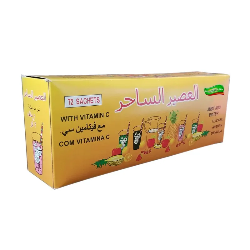 Instant Strawberry Fruit Drink Juice Powder In Sachet 5g 9g 10g 30g