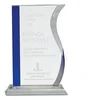 Wave crystal glass Award for Corporate awards