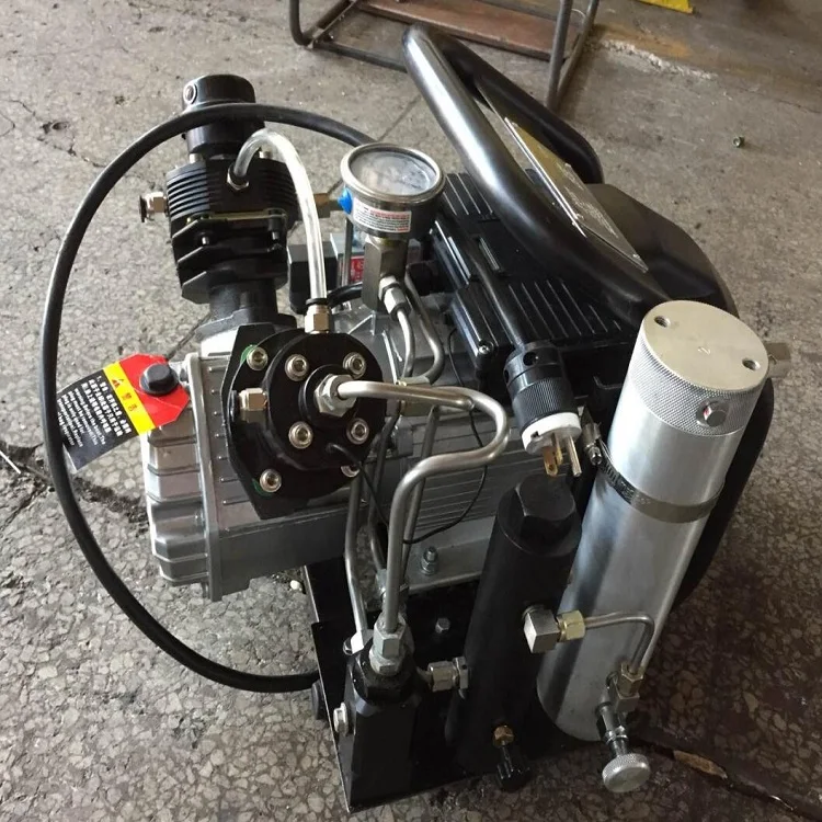 Portable high pressure scuba diving air compressor SCU60
