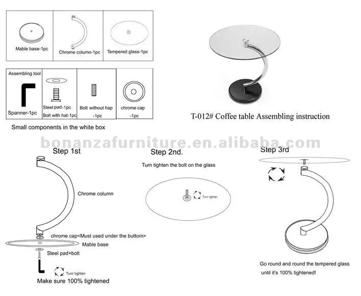 T-012# modern design glass coffee table, side table, simple coffee table design