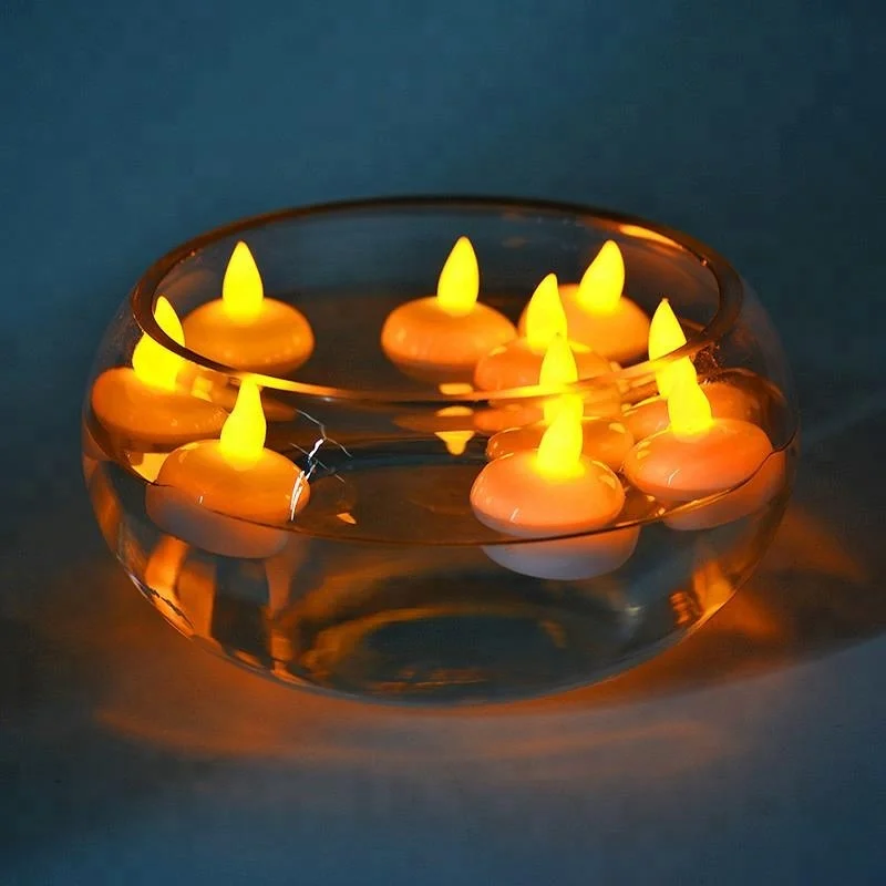 Bulb Flameless Tea light Party Light Waterproof Electric LED Tea Lights Float Candles