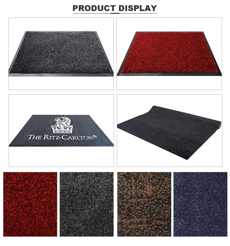 Commercial Entry Mat Large Outdoor Backing Pvc Mat Luxury Hotel Sign ...