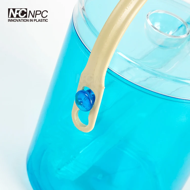 Mini Acrylic Ice Bucket With Lid And Tong For Travel Buy Clear