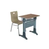 Wood School Cheap Matel Single Kid Student Writing Desk Secure Mdf Study Table And Pp Chair