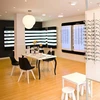 Customized modern style modern optical shop display racks, eyeglass showcase