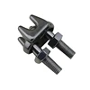 High Polished M2 Stainless Steel Duplex 2-Post Wire Rope Clip Cable Clamp