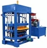 Diesel engine interlocking brick making machine QT4-30 manual diy brick machine blocks making maker machine