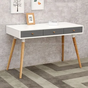 New Design Eco Friendly 3 Drawers Console Table Danish Style New Design Eco Friendly 3 Drawers Console Table Danish Style Furniture