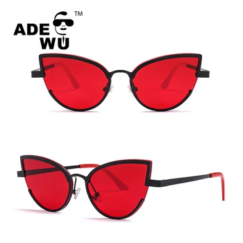 Wu Uv400 cat Cat Oculos 2018 Unique Sunglasses Women Sun Fashion Designer Sol Modern De Ade Gradient Brand Glasses Buy Eye 2018 Df22013 Tcu1KJlF53