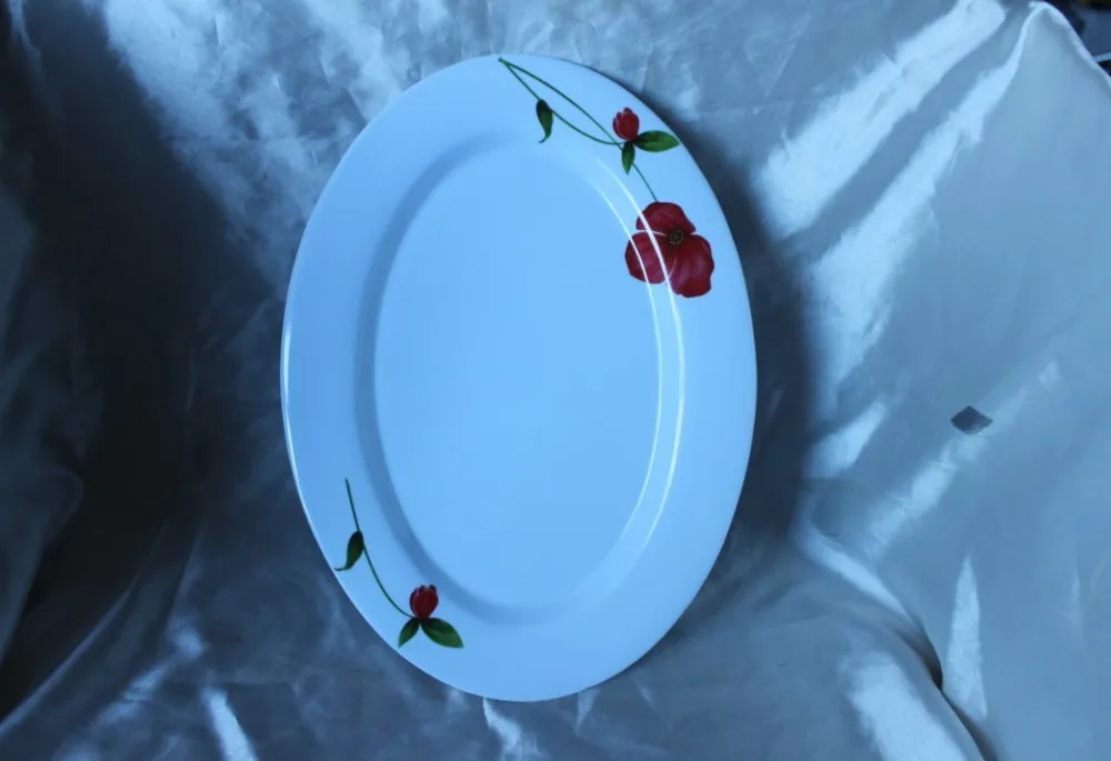 14inch melamine fruit salad plate