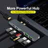 7 in 1 Thunderbolt 3 Type C Docking USB 3.0 Hub HDMI 4K PD with Card Reader for USB-C Hub for Macbook