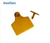 uhf rfid ear tag PU material EPC Gen2 waterproof long read range passive tag 860-960mhz for livestock Pig/cow ID tag tracking