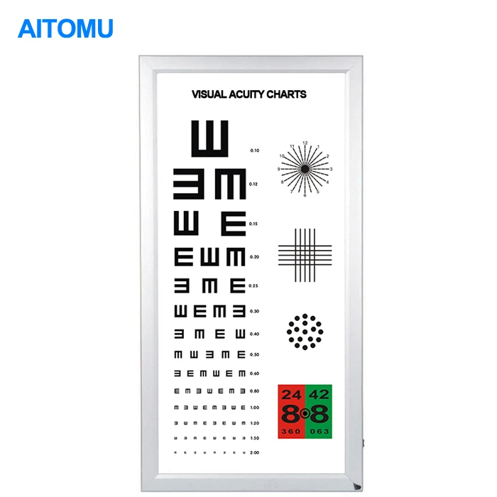 Lcd Chart Vision Light Box Eye Chart Snellen Charts 20/20 - Buy Lcd Chart  Vision Light Box,Eye Chart Snellen,Vision Chart 20/20 Product on Alibaba.com