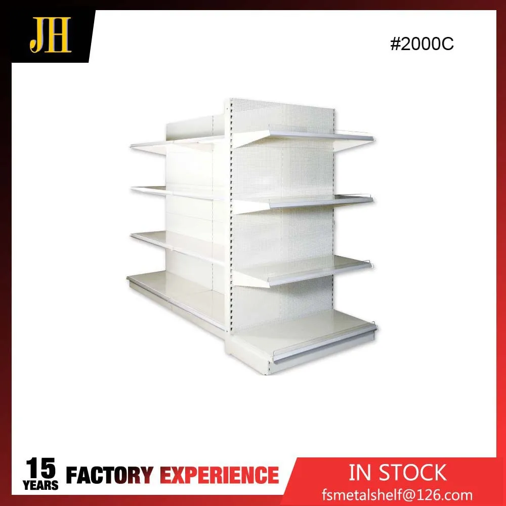 Custom Iron Shelves 120kg Heavy Duty Grocery Shelves For Sale In
