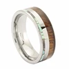 Best trading business jewelry saudi arabia ring band inlaid abalone shell sheets