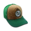 Custom Embroidery Two Tone Cork and Mesh Trucker Cap