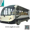 Electric Shuttle Bus,14 seater bus, electric, aluminum hard door, EG6158KF,CE approved