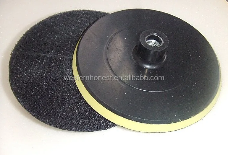 4.5"/115mm Rubber Plastic Grinder Sanding Disc Backing Pad For Round