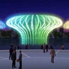 DMX512 China Wall Water Fountain Fireworks Indoor Cast Iron Rotating Swivel 2D Nozzle for Musical Fountain