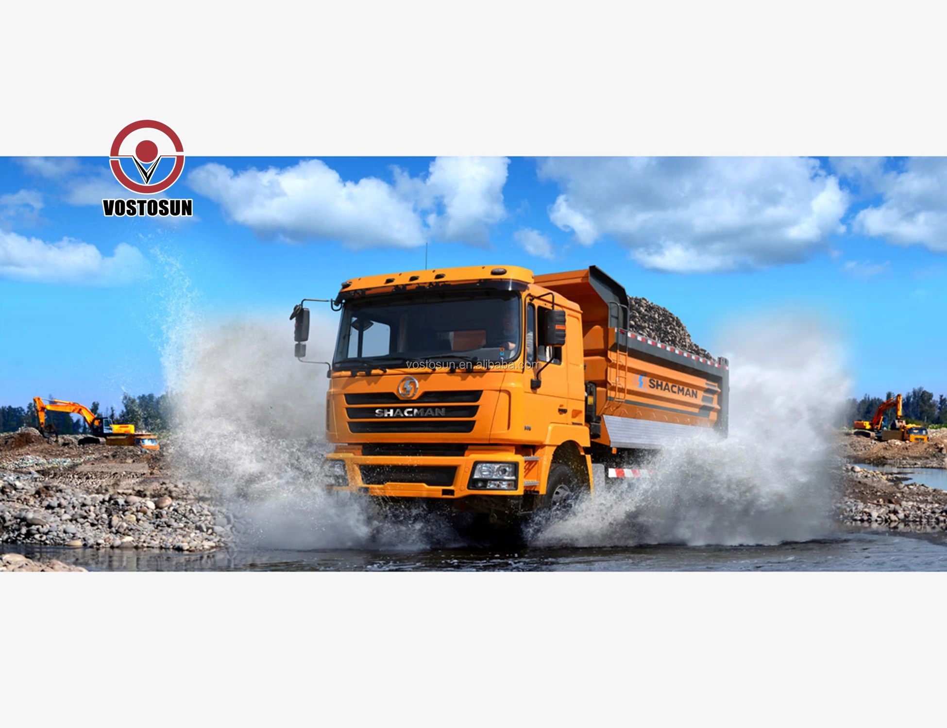 550hp 6x4 shacman dump truck f3000-sx4256j3324