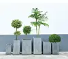 Wholesale cheap planters outdoor garden cube flower pot magnesium mud pot